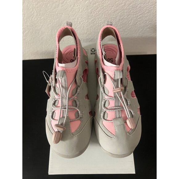 Girls Bump Toe Berkeley Gray Sandal Size 4 - Picture 4 of 9